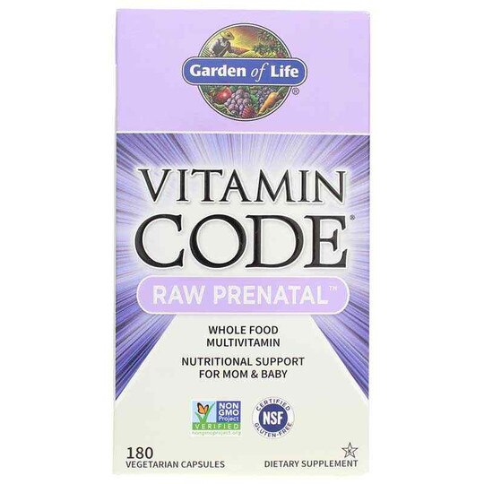 Vitamin Code Raw Prenatal Multivitamin, GOL